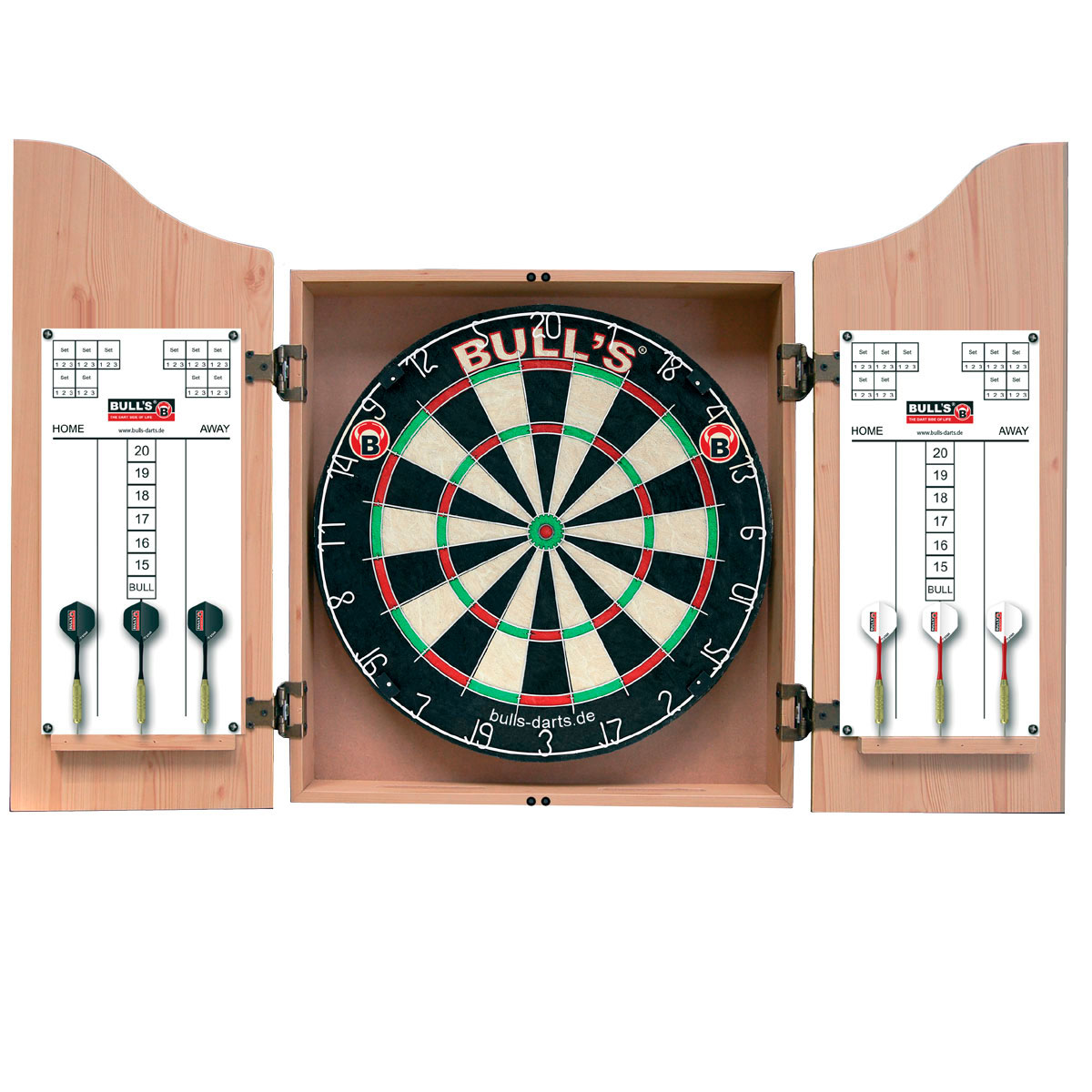 ZESTAW SZAFKA BULL'S Classic Dartstation