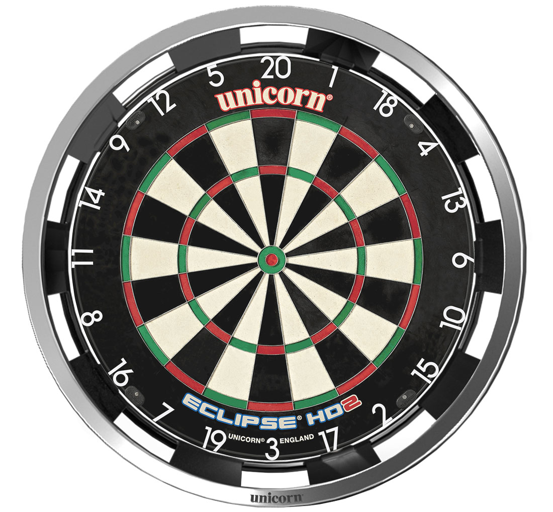 OŚWIETLENIE LED DO TARCZY DART Unicorn „Solar Flare” LED Dartboard