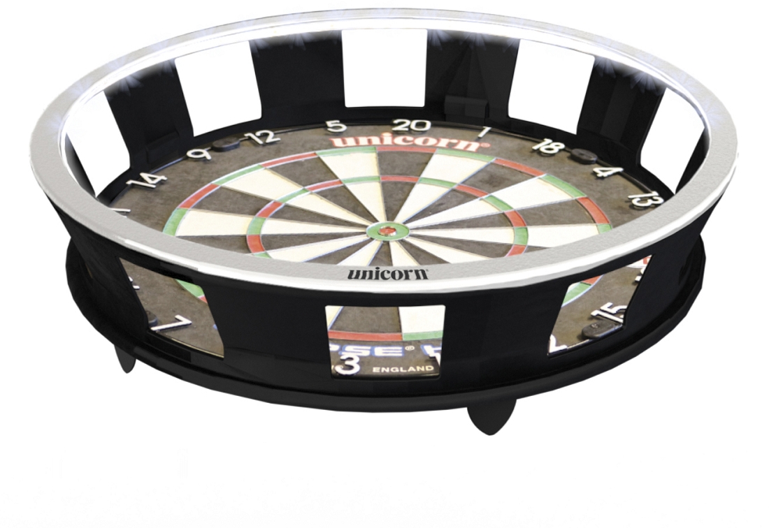 OŚWIETLENIE LED DO TARCZY DART Unicorn „Solar Flare” LED Dartboard