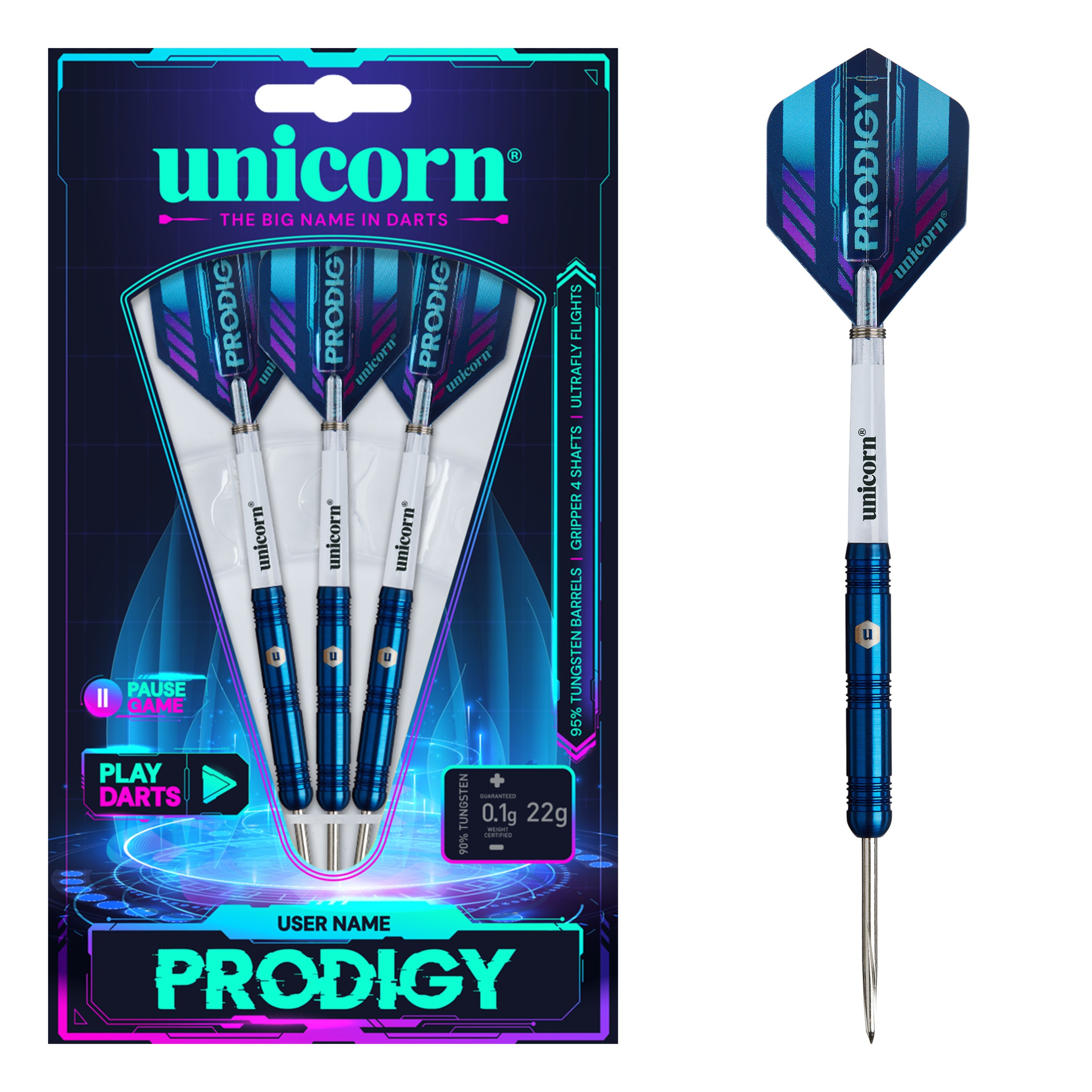 LOTKI Unicorn Prodigy S1 Steel Dart 24g