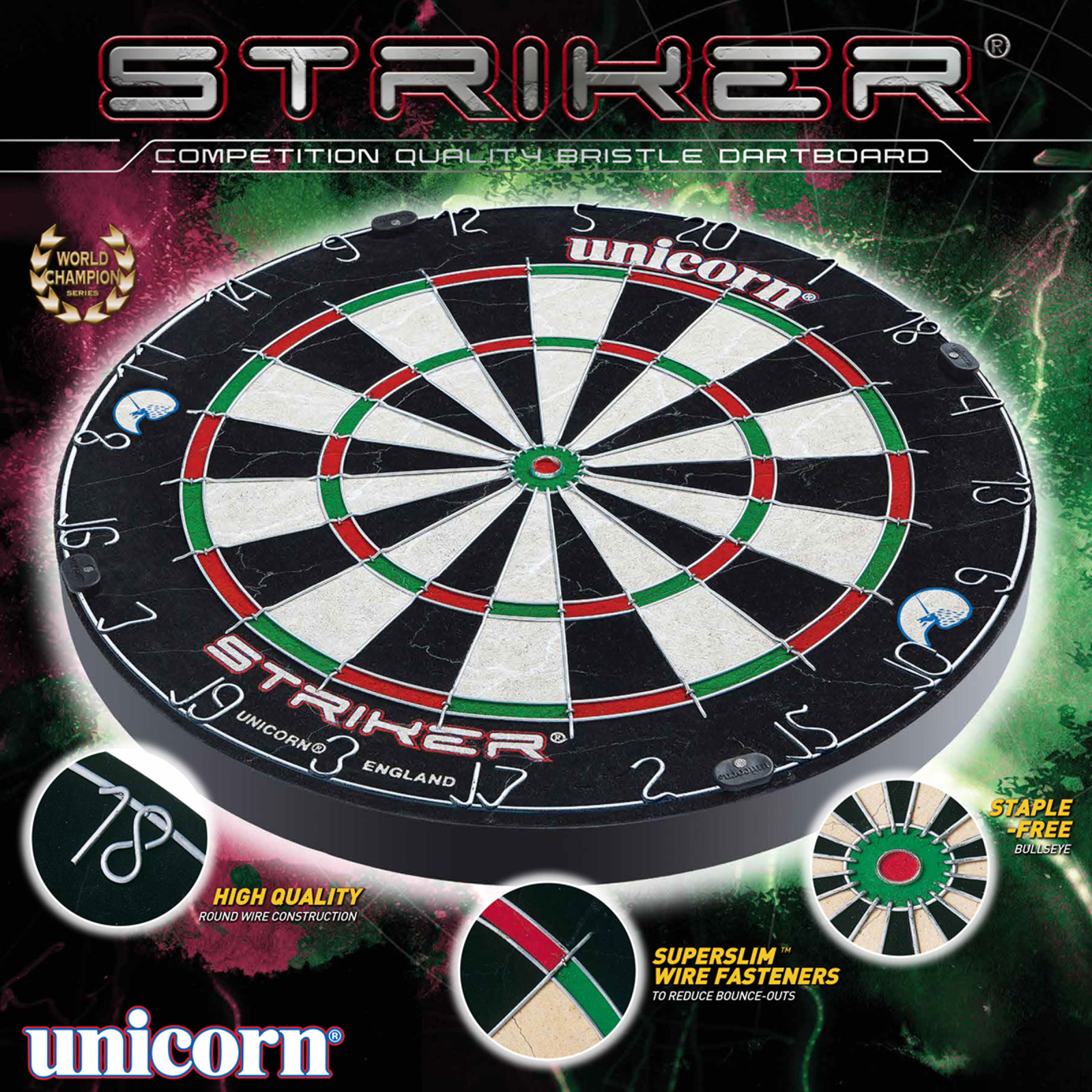 TARCZA Unicorn Striker Bristle Board