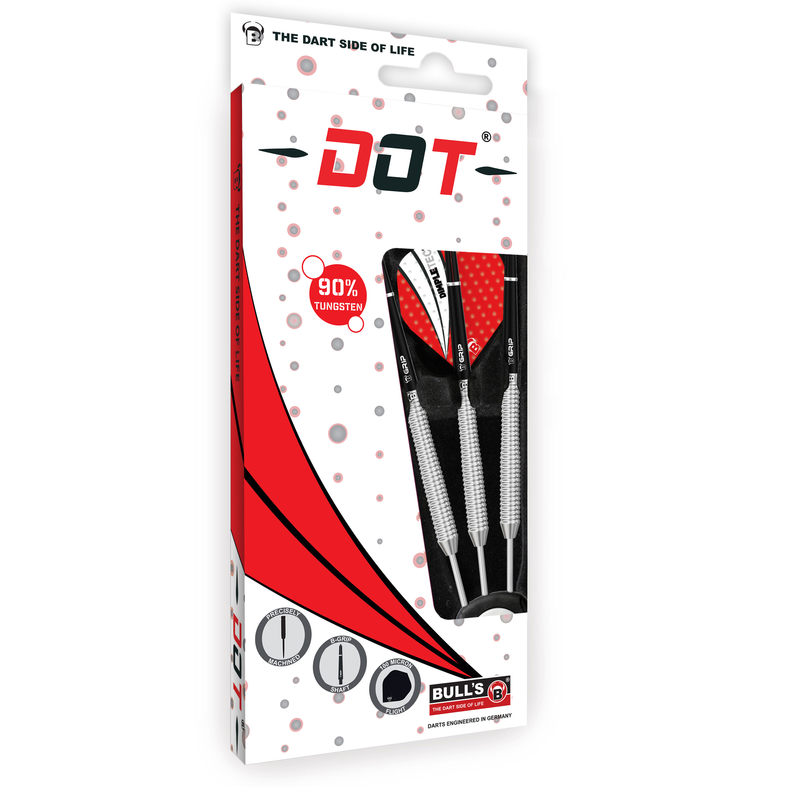 LOTKI BULL'S Dot D2 Steel Dart 22g