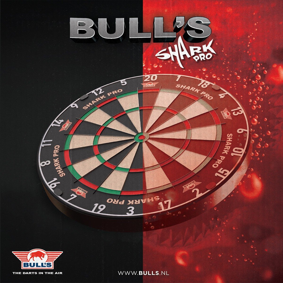 TARCZA BULL'S Shark Pro Dartboard