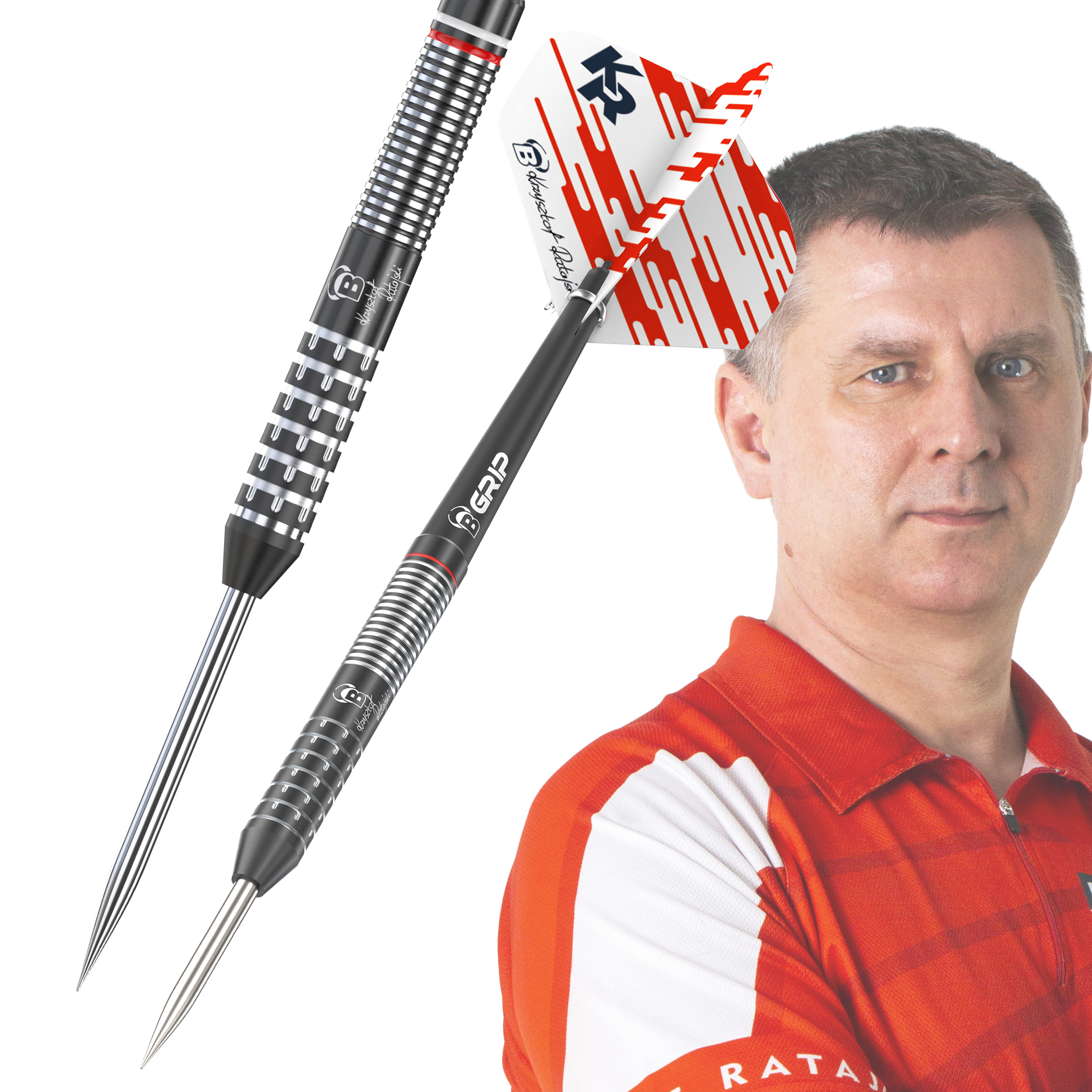 LOTKI BULL'S Krzysztof Ratajski Gen. 2 Black Edition Steel Dart 22g