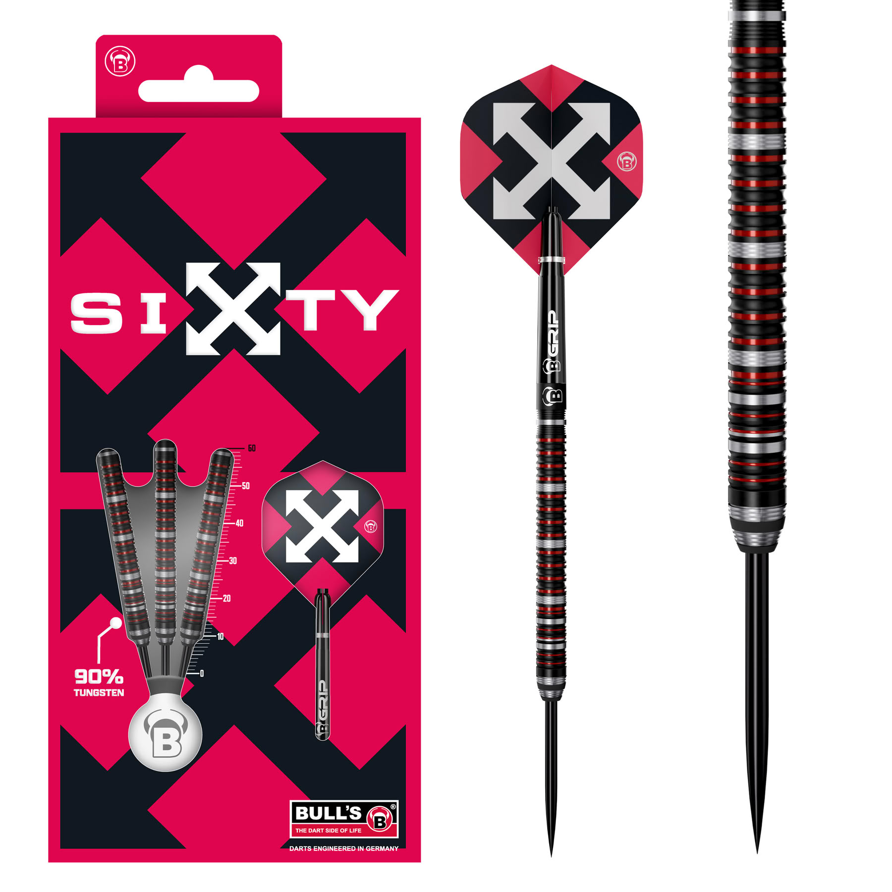 LOTKI BULL'S Sixty S2 Steel Dart 23g