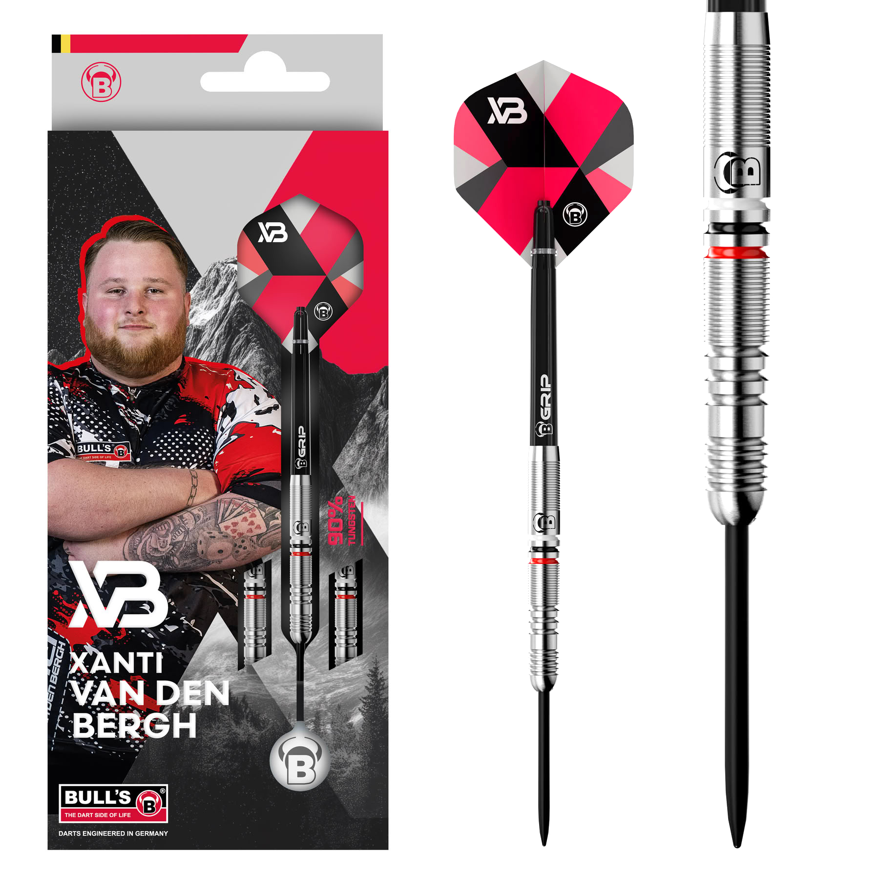 LOTKI BULL'S Xanti Van den Bergh Steel Dart 24g
