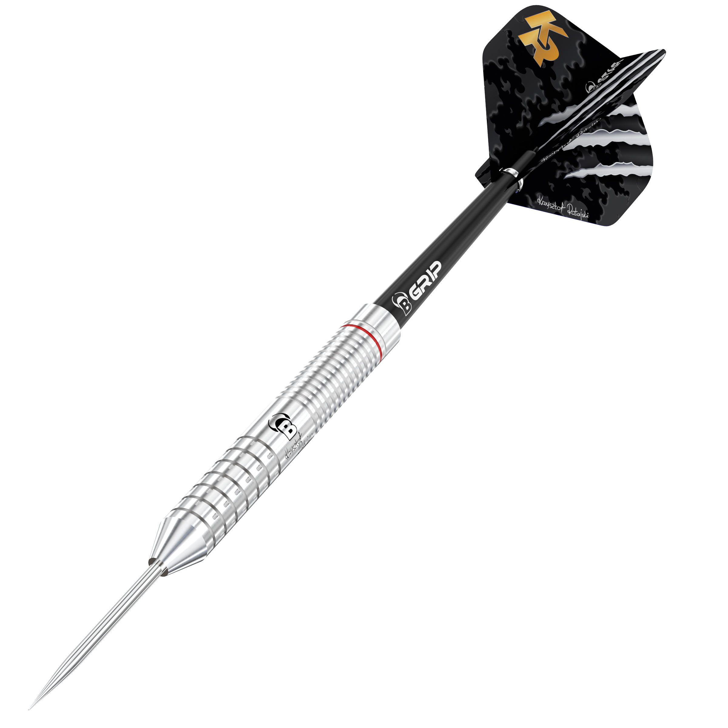 LOTKI BULL'S Krzysztof Ratajski Brass Silver Steel Dart 24g