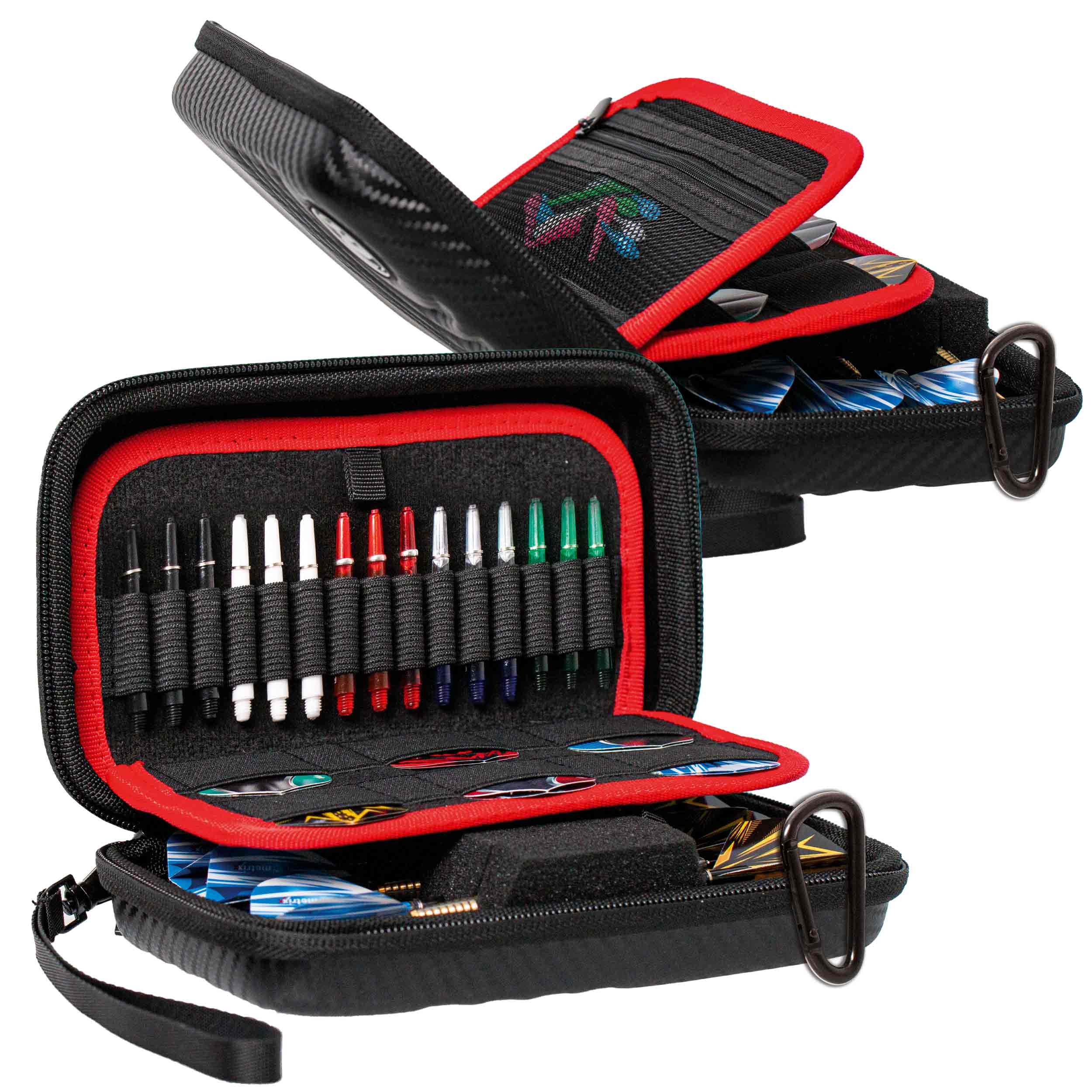 POKROWIEC ETUI NA LOTKI BULL'S Orbis HS XL Dartcase carbongrey