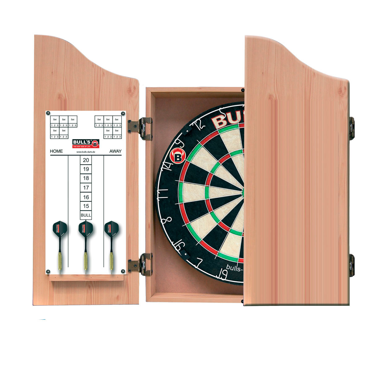 ZESTAW SZAFKA BULL'S Classic Dartstation