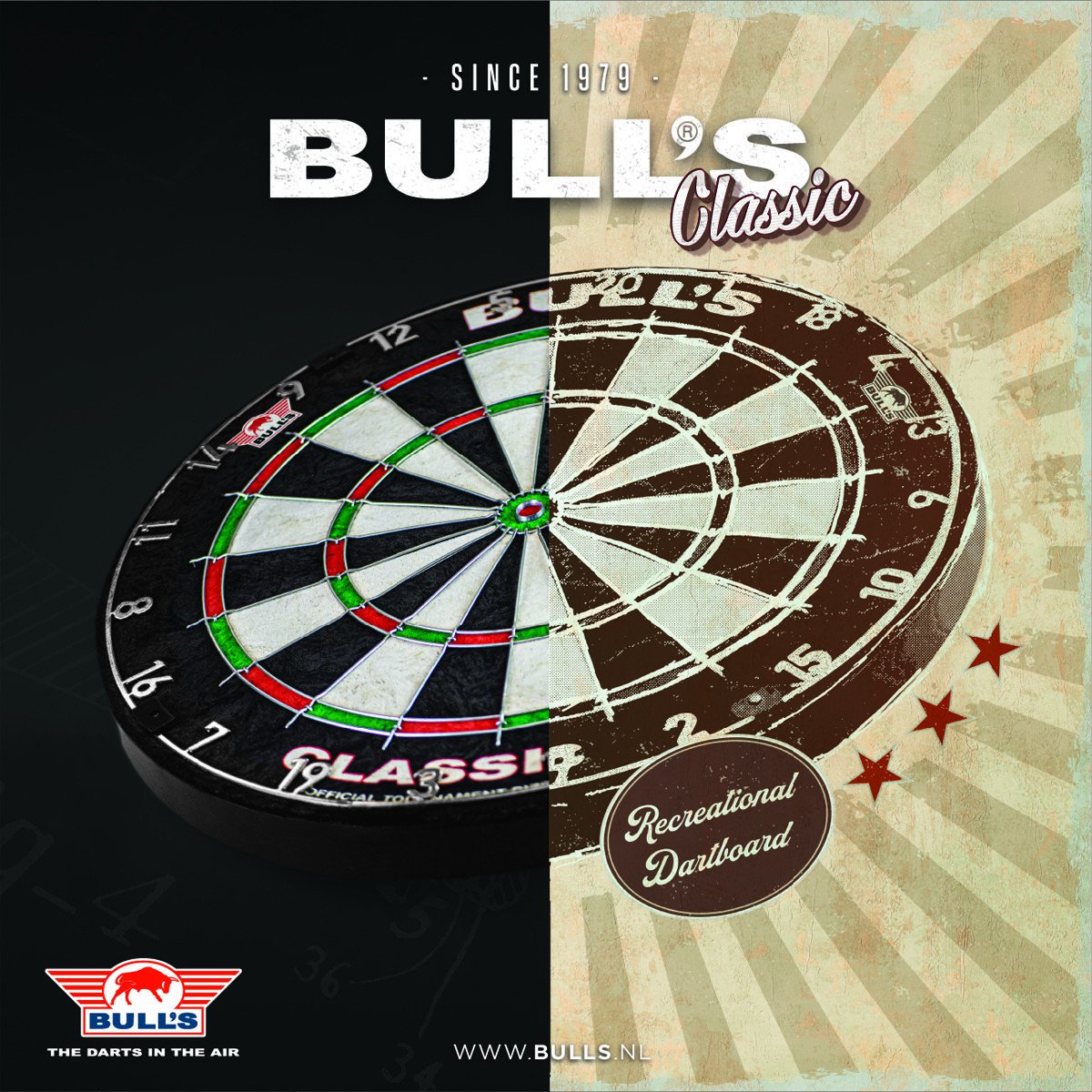 TARCZA BULL'S The Classic Dartboard