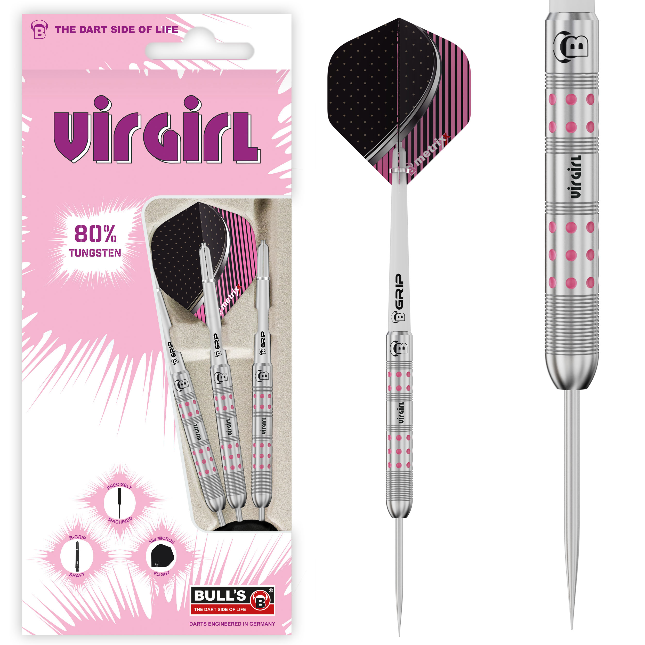 LOTKI BULL'S Virgirl VR1 Steel Dart 23g