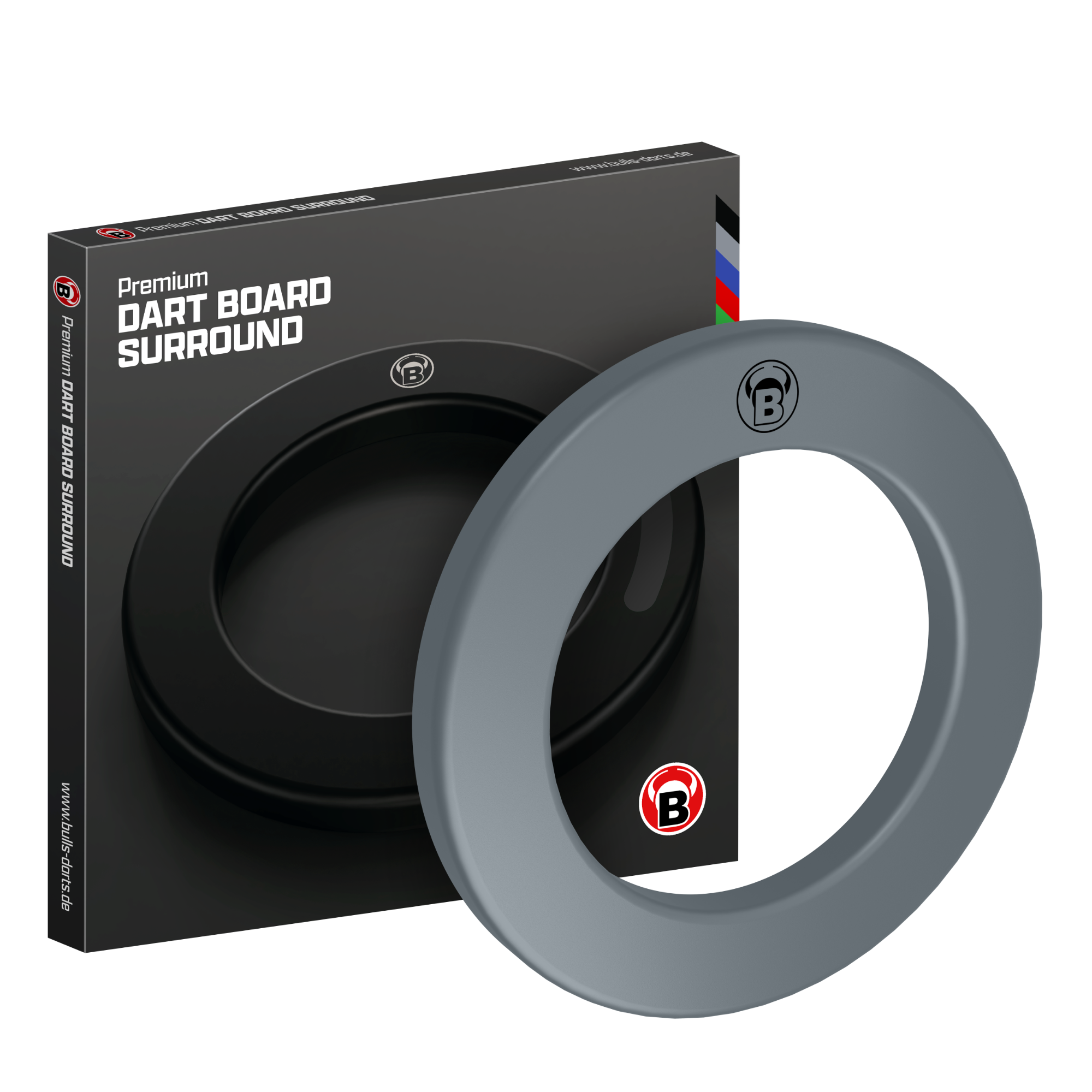 RING OPONA OCHRONNA BULL'S Premium PU Board Surround Szara