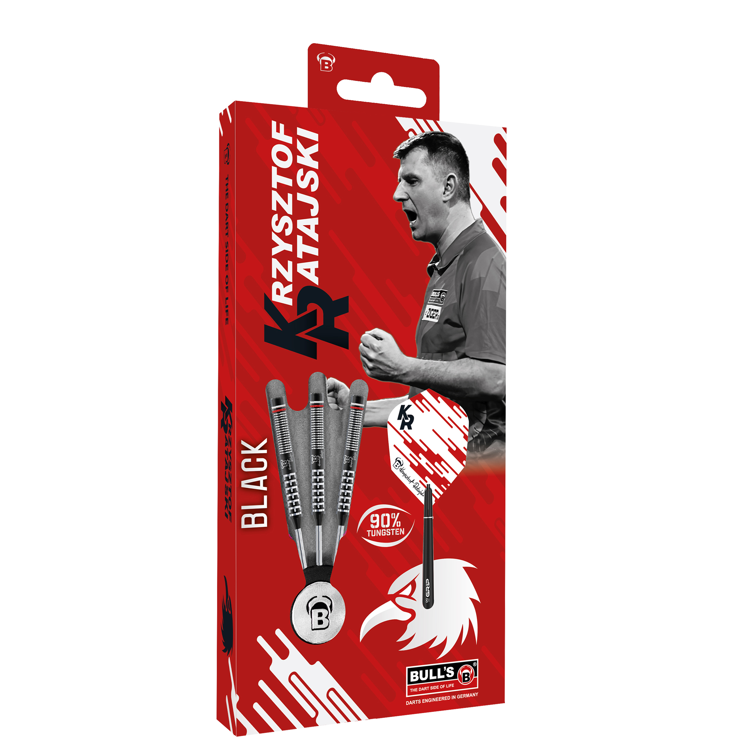 LOTKI BULL'S Krzysztof Ratajski Gen. 2 Black Edition Steel Dart 22g